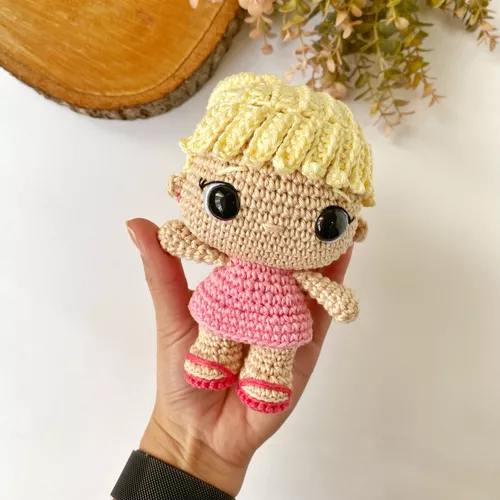 Barbie amigurumi, Crochê