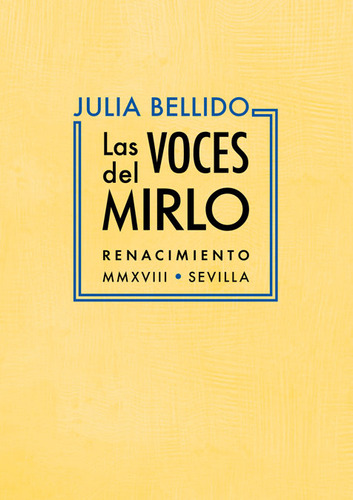 Voces Del Mirlo,las - Bellido,julia