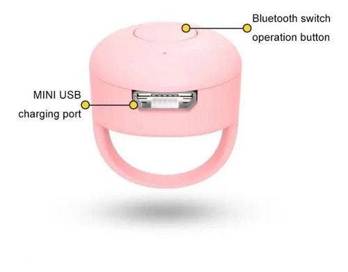 Imagen 7 de 9 de Anillo Controlador De Vídeo Con Botón Para Tiktok