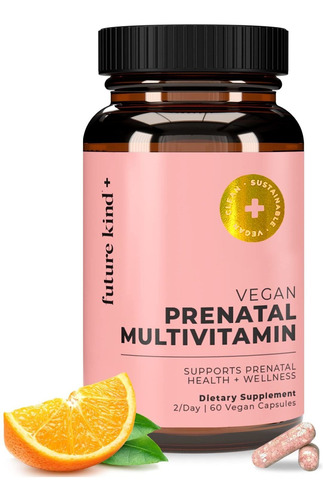 Future Kind Vitamina Prenatal Vegana (60 Unidades)  Vitamina