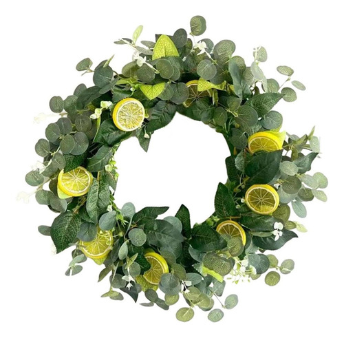 Nuevo Corona De Eucalipto Verde Corona De Hojas De Eucalipto