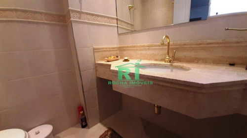 Imagem 23 de 30 de Apartamento Com 3 Dormitórios À Venda, 197 M² Por R$ 995.000,00 - Pitangueiras - Guarujá/sp - Ap5371