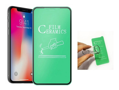 Vidrio Cerámico Nano Glass Flexible Para iPhone XS Max 