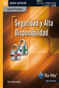 Libro Guã­a Didã¡ctica. Seguridad Y Alta Disponibilidad. ...