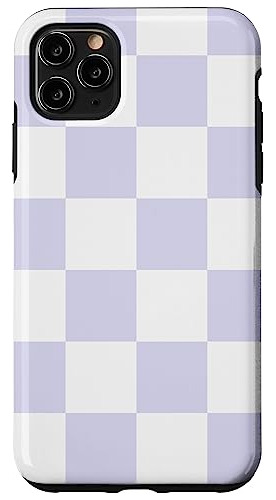 Funda Para iPhone 11 Pro Max Pastel Lavanda Off Blanco Plast