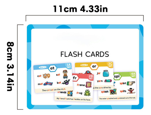 Tarjetas Didácticas De Fonética Aprenda A Leer Tarjetas Didá