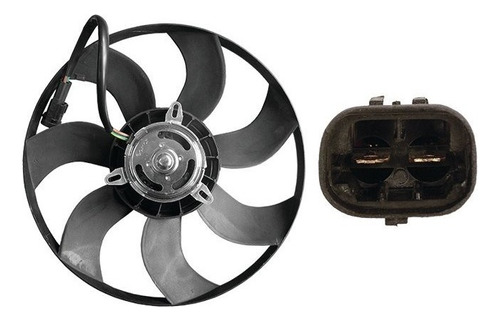 Paleta Electroventilador Para Citroen C4 4p 5p 1.6 Hdi 11/14