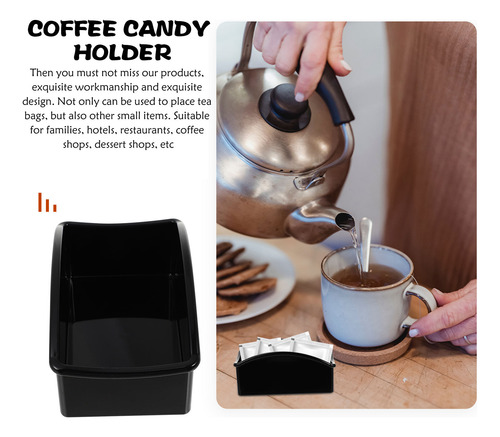 Organizador De Bolsas De Té De Acrílico Multiusos, Caja De A