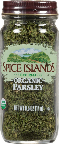 Perejil Orgánico Spice Islands, 0.5 Onzas