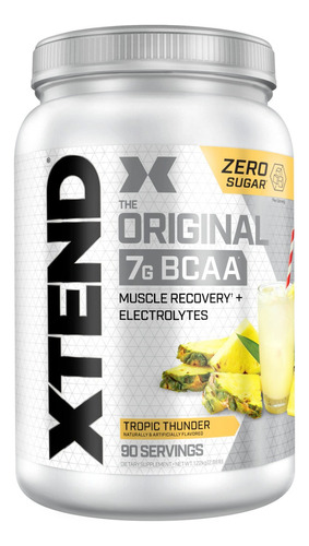 Scivation Aminoácidos, Xtend Bcaa (90 Servicios) - Sabor Tropic Thunder