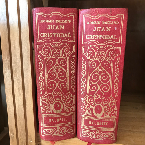 Juan Cristóbal 1 Y 2 Por Romain Rolland, Hachette 1952.