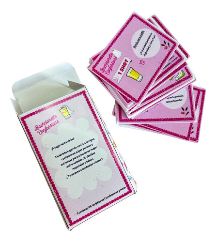 Juego De Mesa Despedida Mujer Cartas Original Pareja