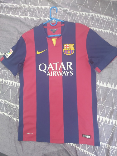 Camiseta Titular Barcelona 2014/15 Temporada Del Triplete