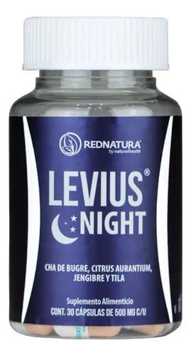 comprar Rednatura Levius Night Jengibre Y Tila 30 Capsulas Sabor Sin Sabor