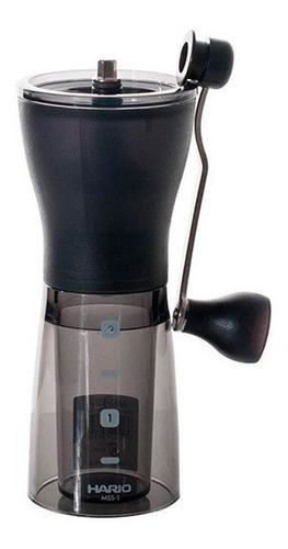 Molinillo de café manual Hario, cuchillas de cerámica, 24 g, Cor Fume