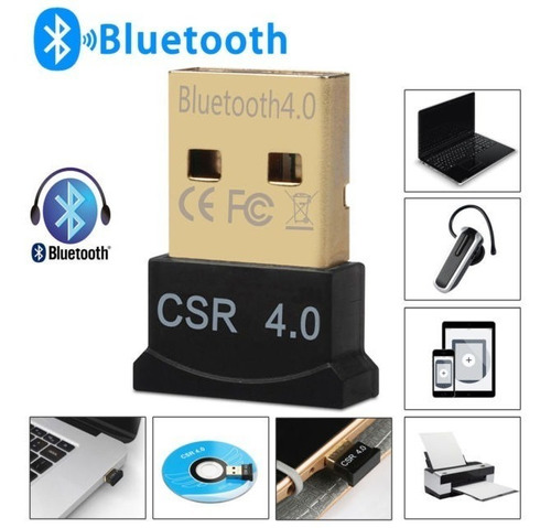Adaptador Emisor Receptor Bluetooth 4.0 Usb Dongle Carro Rad