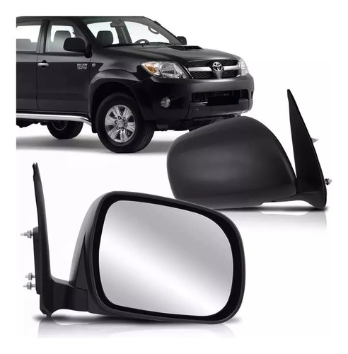 Espejo Retrovisor Toyota Hilux 2008 2009 2010 Dx Manual