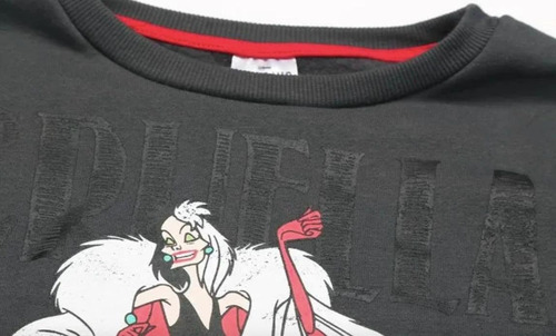 Poleron Cruella Talla 16 Original Disney