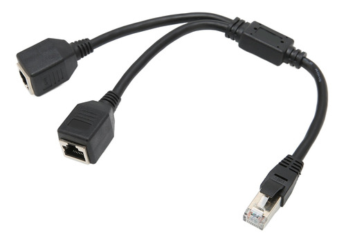 Extensión De Cable Adaptador Ethernet Rj45 De 1 A 2 Puertos