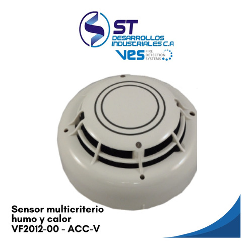 Detector Multicriterio Humo Y Calor Vf2012-00 Acc-v