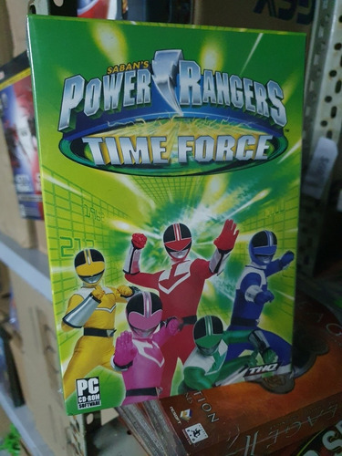Power Ranger Time Force  Pc Fisico Original Nuevo Abasto