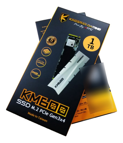 Imagen 2 de 4 de Disco Sólido Ssd M.2 2280 Aitc Km600 Lectura 2500mb/s 1tb
