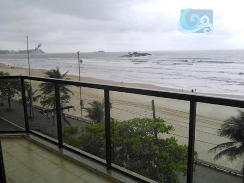 Imagem 4 de 13 de Apartamento À Venda - Praia Das Pitangueiras- Guarujá - Ap3804