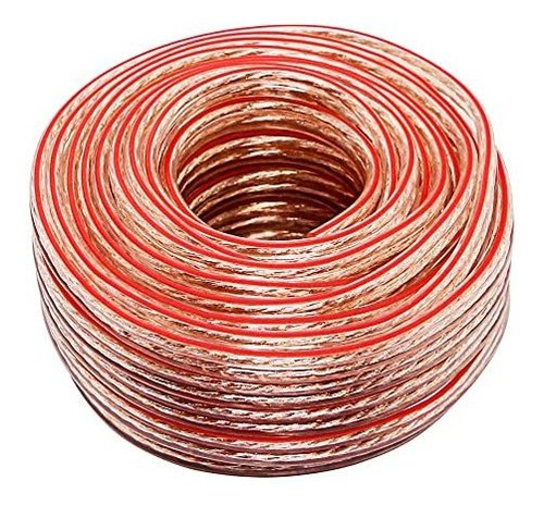 Cable De Altavoz Sinloon De 14awg De 32.8ft Ofc -rojo