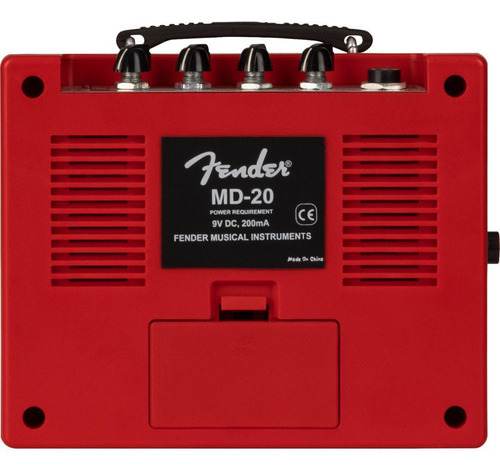 Mini Amplificador Fender Deluxe Amp Red