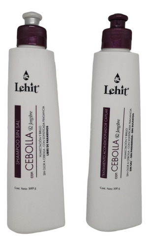 Kit Shampoo Y Tratamiento Lehit Cebolla - mL a $173