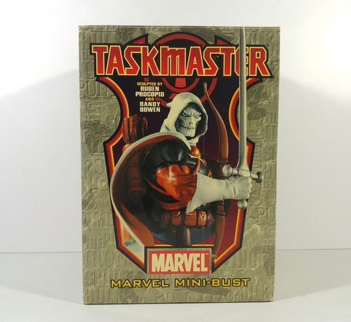 Marvel Mini Bust - Taskmaster - Bowen - Impecable / En Caja