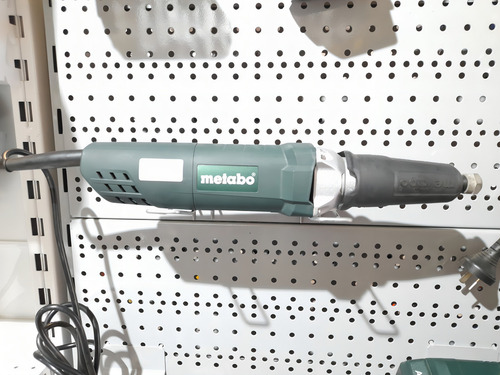 Amoladora Esmeriladora Recta Metabo 380 W G 400 Boquilla 6mm Color Verde oscuro Frecuencia 50