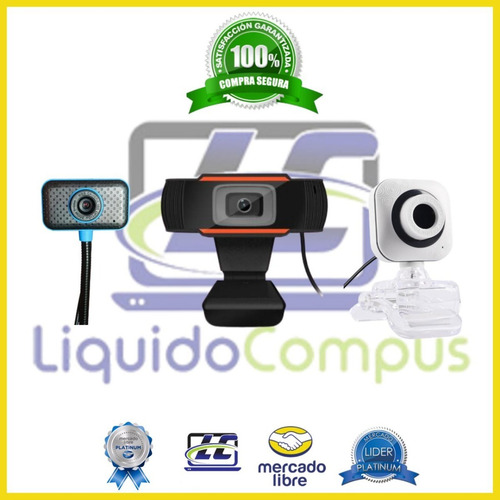 Camara Web Webcam Usb Pc Windows 640 X 480 Microfono Incorp