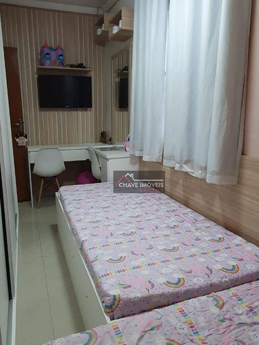 Imagem 14 de 15 de Sobrado À Venda, 97 M² Por R$ 328.600,00 - Parque São Vicente - São Vicente/sp - So0134