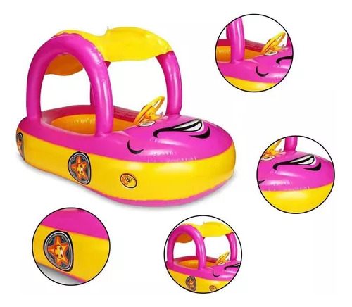 Asiento De Piscina De Juguete Flotante Inflable Para Bebés