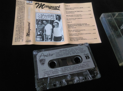 Cassette Manguare-el Sol Universal -8 Grandes Exitos. Ljp