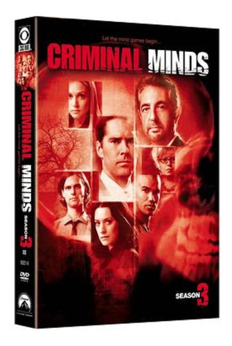 Criminal Minds Temporada 3 Dvd Original 