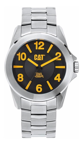 Reloj  Color Plata  Para Caballero Caterpillar 03.140.11.137