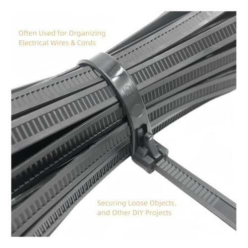 Hotun 100 Pcs Reutilizables Con Tirolesa De Cable De Nylon