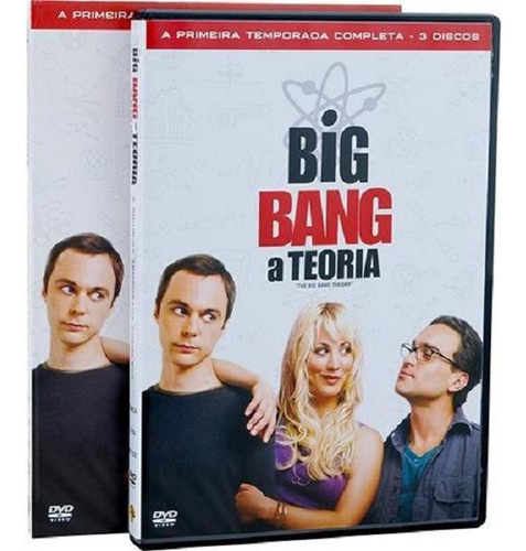 Dvd Big Bang Theory - 1ª Temporada (3 Dvds) - Comédia