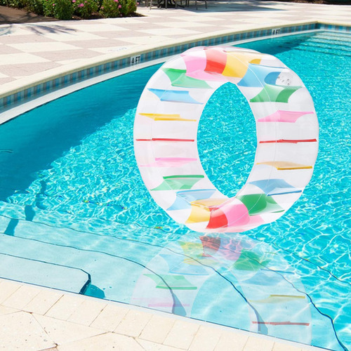 Flotador Inflable Para Piscina Con Rueda De Agua