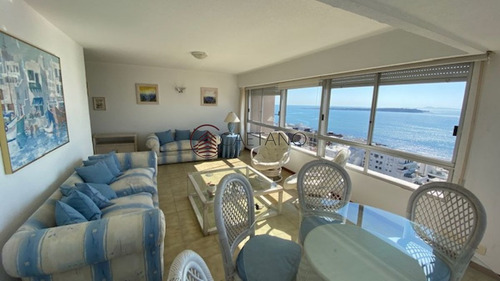 Imagen 3 de 30 de Apto De 3 Dormitorios 3 Baños Con Una Vista Muy Buena A Playa Mansa Y Brava - Consulte Por Alquiler De Verano - Punta Del Este Peninsula