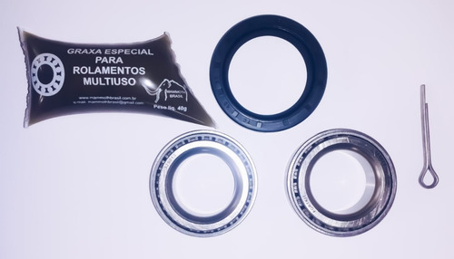 Imagem 2 de 9 de Kit Rolamento Roda Traseira Ford Verona 1993 1994 1995 1996.