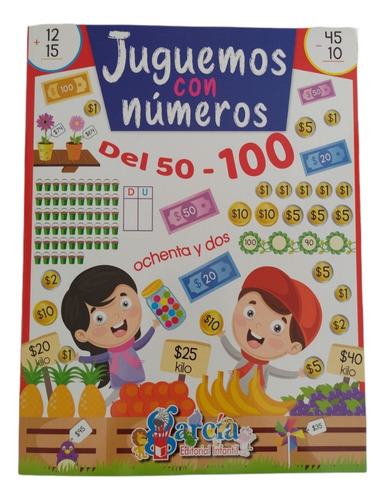 Imagen 2 de 3 de Kit De Libros Juguemos Con Números 1-50 Y 50-100