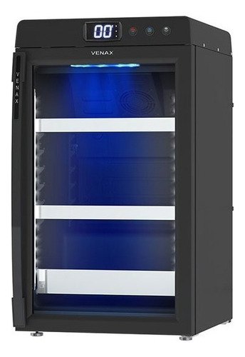 Cervejeira Visa Cooler Venax Expvq 100l Craft Beer Vidro Cor Preta 110v
