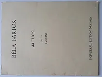 Comprar Libro Duos V 1 1 25 44 V  De Bartok B  Universal Edition