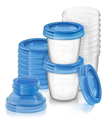 Tazas Para Almacenar Leche Materna - Philips Avent - 6 Onzas