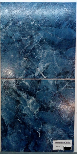 Cerámica Alberdi Allpa 36x36 Barceló Azul 1° Calidad Por M2