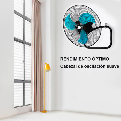 2 Pcs Ventilador Metálico 3 En 1 De Pie,85w,127v,Ventilador De Pedestal Estructura Azul Aspas,Diámetro 50cm 60hz Frecuencia Material de las aspas Metal,Pared 18in,3 Velocidades
