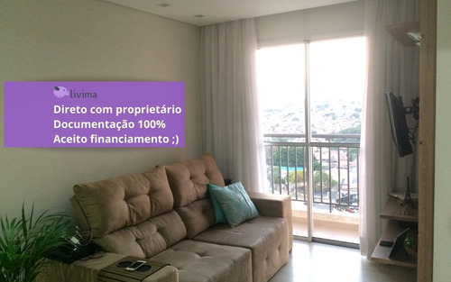 Imagem 1 de 6 de Apartamento À Venda Na Avenida Das Amoreiras, Chácaras Campos Elíseos, Campinas - Sp - Liv-15036